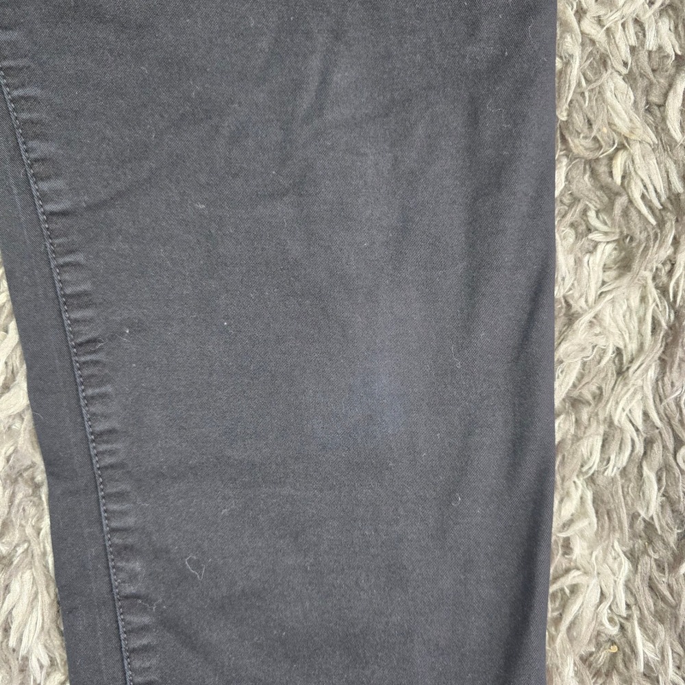 Express Mens Slim Fit Chino Pants Black 28x30 Stretch Cotton Blend Casual Work - Picture 4 of 10